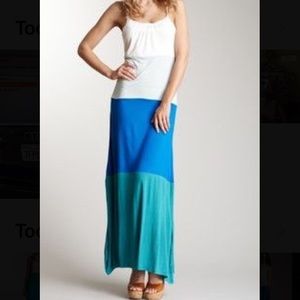 {Romeo + Juliet} Color Block Maxi Dress